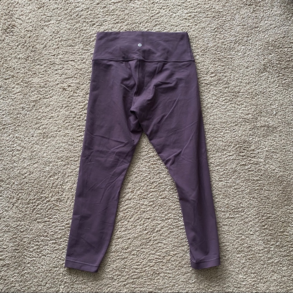 Lululemon plum leggings